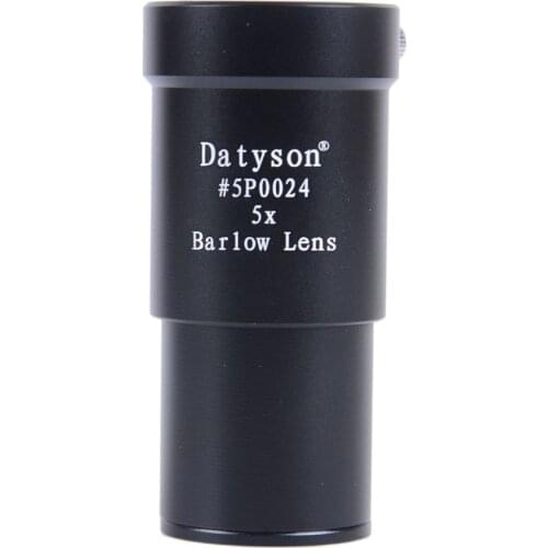 5X Barlow Lens 1.25 inches 31.7 mm Fully Multi Coated Metal Thread M42 for Astronomical Telescope Eyepiece Ocular Accept T Ring