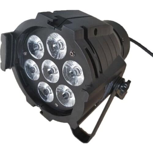 7pcs mini led full-color four-in-one par light KTV stage lights