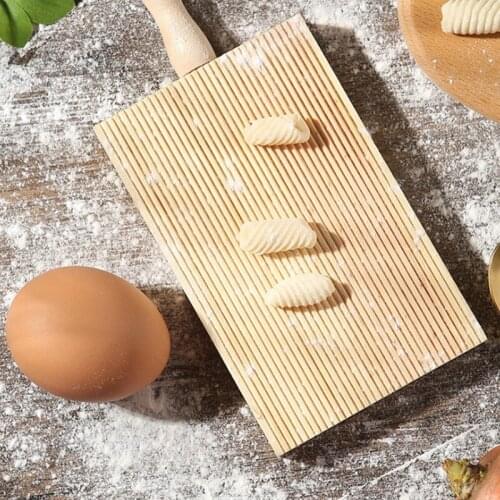 Noodles Wooden Butter Table and Popsicles Easily Make Authentic Homemade Pasta Butter Pasta Board Gnocchi Roller