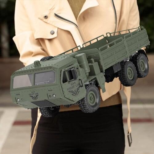 JJRC Q75 RC Truck 1:16 2.4Ghz Military Off-road Rock Crawler Vehicles Model RTR Toys Remote Control Cars