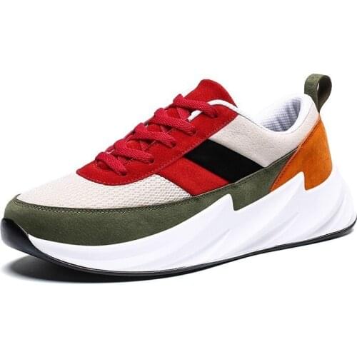 Hot Sale Fashion Casual Shoes For Men Spring Autumn Breathable Male Sneakers Lace-up Non-slip Flats Comfortable Soft Footwears