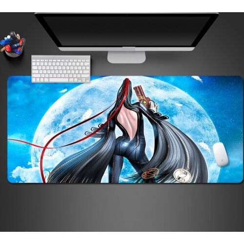 Best Seller Under The Moonlight Sexy Girl Mouse Pad Cool Creative Big Lock mousepad Laptop Keyboard Mouse Pad Big Table Pads