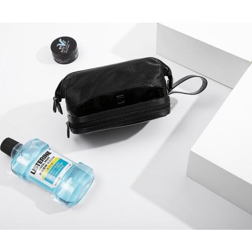 Tangcool Fashion Trend Models Mens Leather Day Clutches Handbag Large Capacity Travel Business Bag Wallet