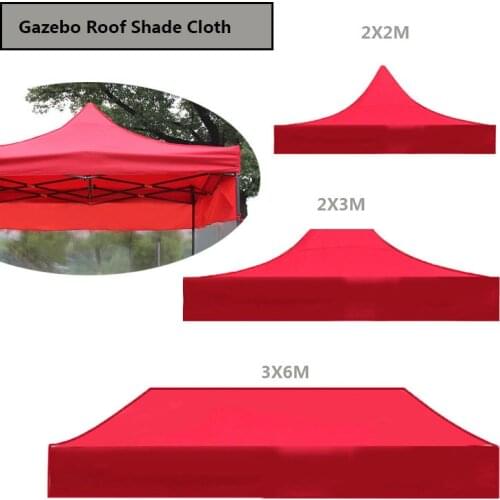 Waterproof Gazeboss TOP Roof 420D Thicken Garden Canopy Marquee Tent Top Cover Sun Shade UV Protection Dust Cover 5 Sizes