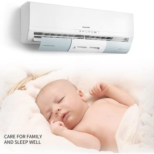 Retractable Air Conditioner Cover Adjustable Windshield Anti-direct Blowing Conditioning Deflector Anti-wind Conditioning Baffle