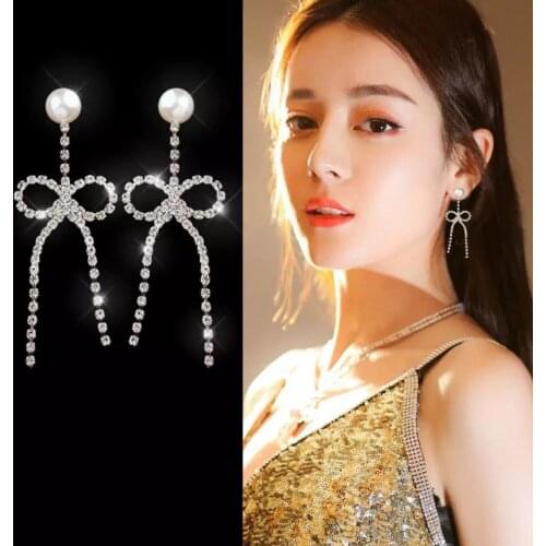 12 PCS/lot Anting Hipoalergenik Ikatan Anting-anting Berlebihan Long Dangle Earrings Big Drop Earrings for Women Jewelry