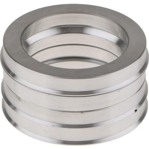 4pcs/set Spigot Rings Hub Centric Spacers 73.1mm To 54.1mm Aluminum Alloy