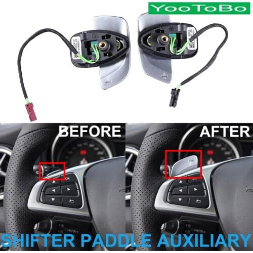 Car Steering Wheel Shifter Paddle Auxiliary For Mercedes BENZ A-Class W177 C-Class W205 CLS-Class C257 E-Class W213 C238 A238