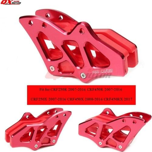 CNC Chain Guard Guide Protector CRF250R 07-16 CRF450R 07-18 CRF250X 07-18 Motocross Chain Guard Guide Protector Free shipping