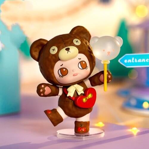 Blind Box Yoola Amusement Park Series Anime Guess Bag Surprise Box Original Action Figure Cartoon Model Gift Toys Collection