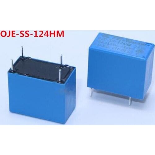 HOT NEW relay OJE-SS-124HM OJESS124HM 24VDC 10A 24V DIP4