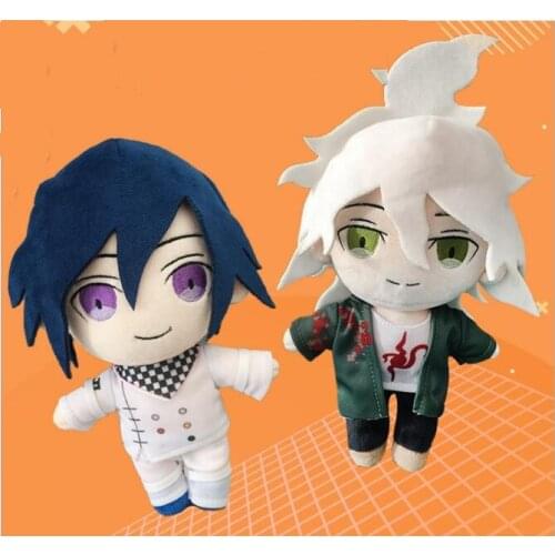 20cm Danganronpa V3 Plush Toys Anime Cute Soft Stuffed Ouma Kokichi Nagito Komaeda Dolls For Kid Birthday Christmas Gift