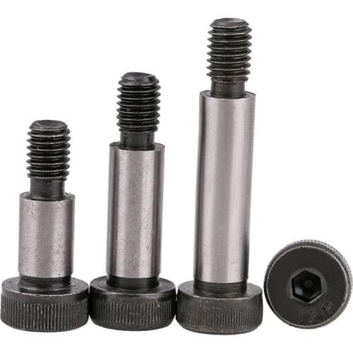 Class 12.9 plug screw and other high screw inner hexagonal pin shaft shoulder limit screw M5 M6 M8 M10 2Pcs