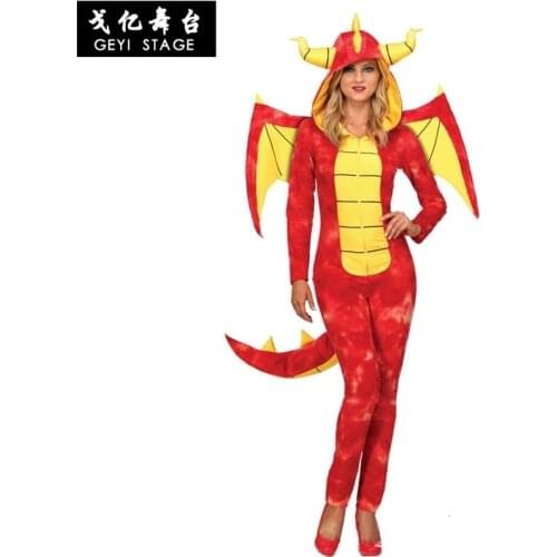 New superior quality dragon knight in halloween costume cosplay onesies adult pajamas animal clothes