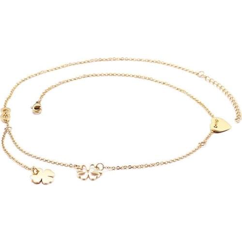 New jewelry fashion simple leaves 8 heart-shaped accessories