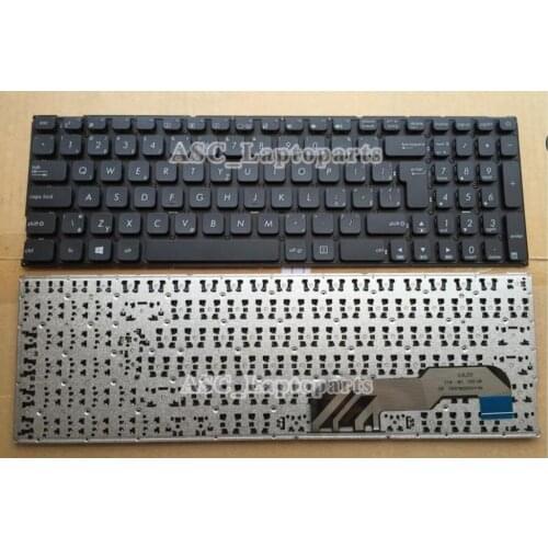 New Czech Slovakian Keyboard for ASUS X541U X541UA X541UAK X541UJ X541UV X541UVK Black, NO Frame