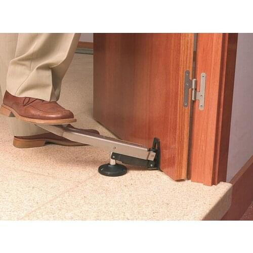 Foot Control Door Holder Door Raise Tool Hard Aluminum Door Support