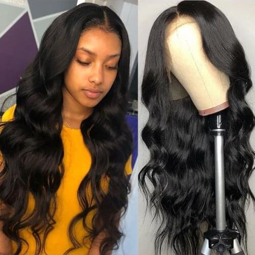 Hoho 18-32 inch Body Wave wig 250 Density Human Hair Lace Front Wigs 13x4 HD Transparent Lace Front Wig Brazilian Remy Hair Wigs