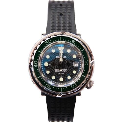 PROXIMA Dive Watches For Mens,Tuna Men Automatic Watch 300m Water Resistant Wristwatch Luminous Sapphire NH35 Ceramic Bezel