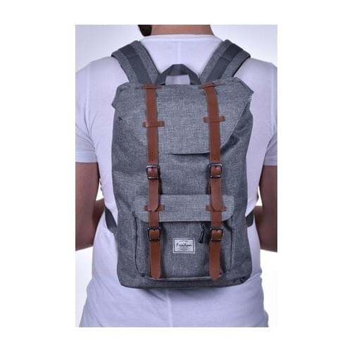 2021 season Unisex Water-Resistant Multi-Pocket Useful Leather Belt Detail, Suitable For Daily Use Backpack Bag