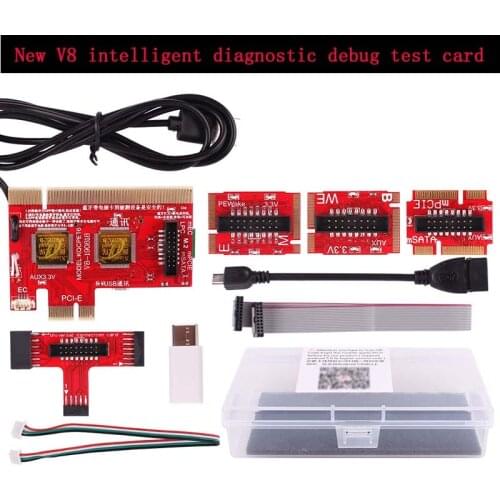 Five in one PCI-E motherboard Repair Tester Debug Card for Laptop Notebook, Desktop, Mobile Phone ,Apple Computer Tools