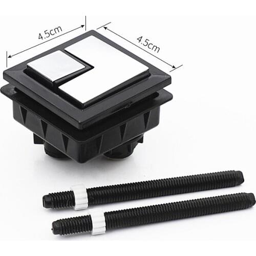 Inner diameter 4.5cm water tank Toilet push button water tank double key press FLush square Toilet push button,FL21008