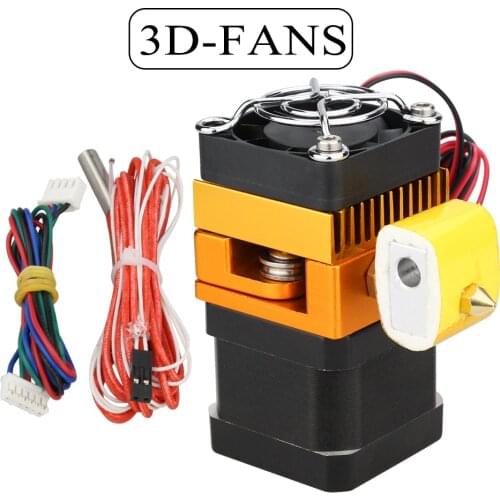 1Set MK8 Extruder Head J-head Hotend 0.4mm Nozzle Kit 1.75mm Filament Extrusion Motor Throat Aluminum Part For 3D Printer