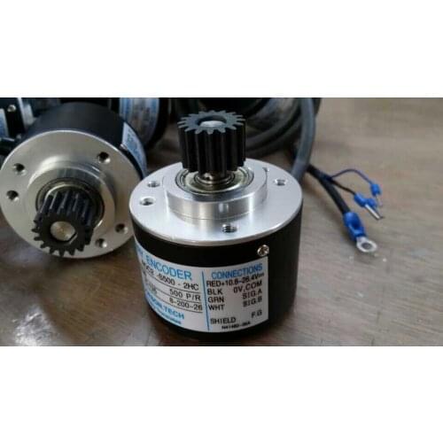 1PCS Zhenxiong Zhende Special Encoder For Injection Molding Machine 500P Pulse Decoder Long Shaft Short Shaft Encoder