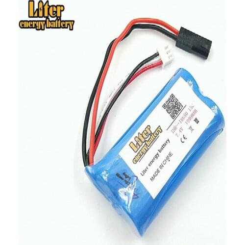 10PCS/LOT 7.4V 1800mAh 18650 15c lithium beauty Linda T40 F39 F49 T39 822 Syma remote control aircraft batteries