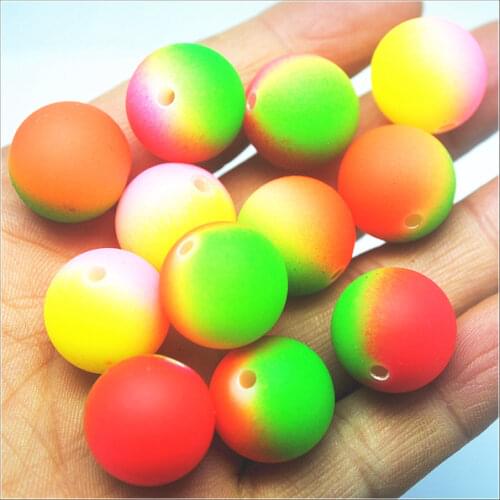 20pcs New Spacer Beads Plastic beads round ball shapes Charms acrylic fashion DIY beads accessories size 10mm good quality