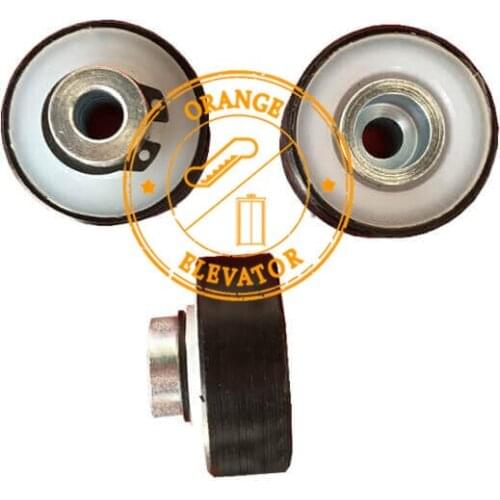 20 Pieces Elevator Door Vane Lock Door Roller With Shaft MS OD40mm W15mm