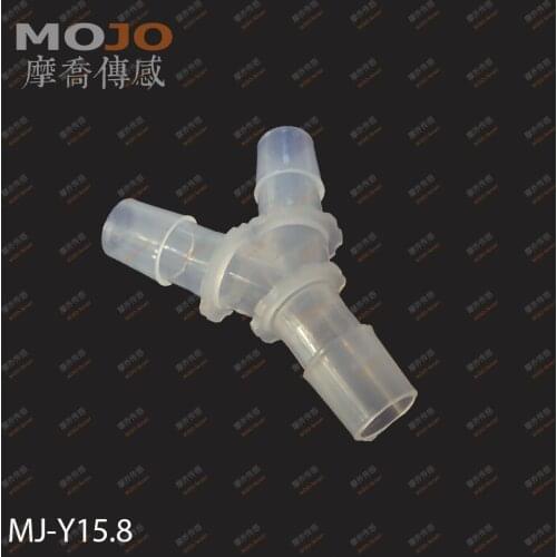 2020 Free shipping!(10pcs/Lots) MJ-Y15.8 5/8" PP Three way connectors 15.8mm Y type pipe fitting