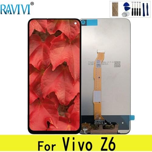 6.57" Z6 LCD For Vivo Z6 5G LCD Display Touch Screen Digitizer Assembly Replacement For VIVO Z6