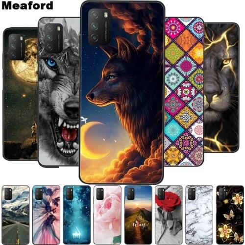 For POCO M3 Pro 5G Case Soft Silicone Back Case for Xiaomi POCO M3 M 3 POCOM3 Cover Global version Poco M3 bumper fashion Case