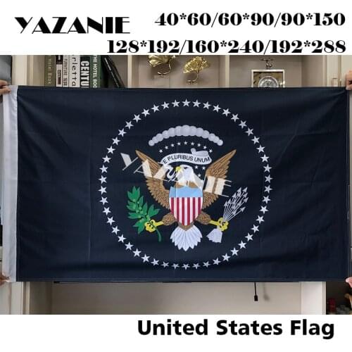 YAZANIE United States President Flags and Banners American Government US USA Presidential Seal Flag Brass Grommet Polyester Flag