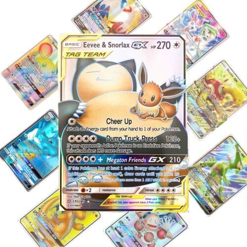 2019 Best Selling Shining pokemon Cards Game Battle Carte 25 50 100pcs Trading Cards Game Children Toy