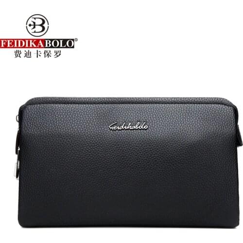 Fashion Men Clutches Wallets Male New Fashion Wallets Top Quality Leather Long Wallet Men Purse Male Clutch Zipper Men Wallets