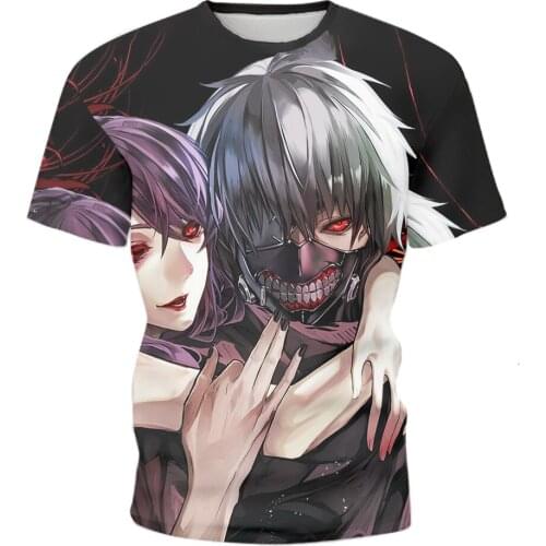 3D printing mens short jacket round neck casual summer new 2021 outdoor T-shirt mens womens childrens parent-child jacket