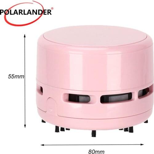 Mini Useful Desktop Vacuum Cleaner Small Size For Notebook Computer Keyboard Clean Scraps Machine Portable Dust Collector