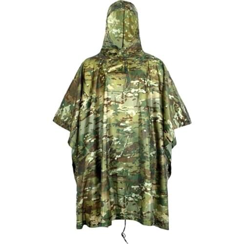 Waterproof Wearable poncho Camouflage cover hunting Disguise clothes W4-042