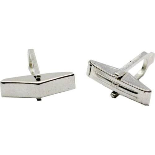 925 Silver Cufflinks Jewelry Findings Making Men Jewelry Fit Personalized Shirt Cuff Links ID27527