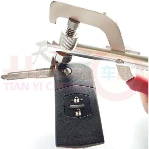 100% Original HUK Folding Key Split Pin Clamp Auto Remote Car Key Disassembly Pliers Tool Flip Key Remover Car Key Fixing Tool