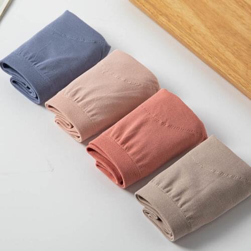 2021 Breathable Culottes Menstrual Panties Female 1Pcs Pure Color Modal/Spandex No Leakage Comfortable for Women High Waist