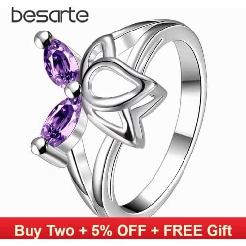 Kristal Ring Jewelry Party Rings for Women Bague Femme Anillos Mujer Anello Donna Ringen Aneis Feminino Joyas De Plata