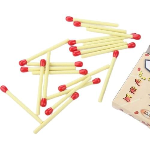 100PCS Simple Matches Modeling Cute Ballpoint Pen Wholesale Mini Creative Stationery Learning Supplies Prizes
