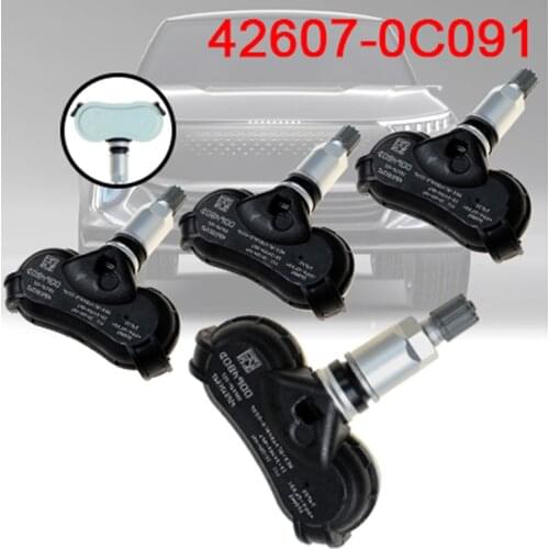4PCS New Tire Pressure Monitoring Sensor TPMS For Toyota 315MHZ 42607-0C091 426070C091