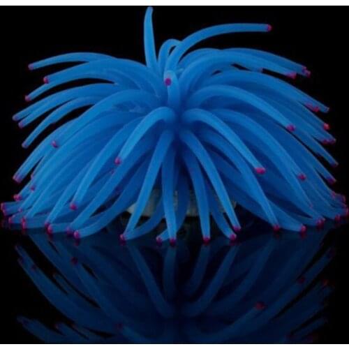 Fish Tank Silicone Aquarium Artificial Coral Plant Underwater Ornament Decoration Fish Tank Aquarium Accessories
