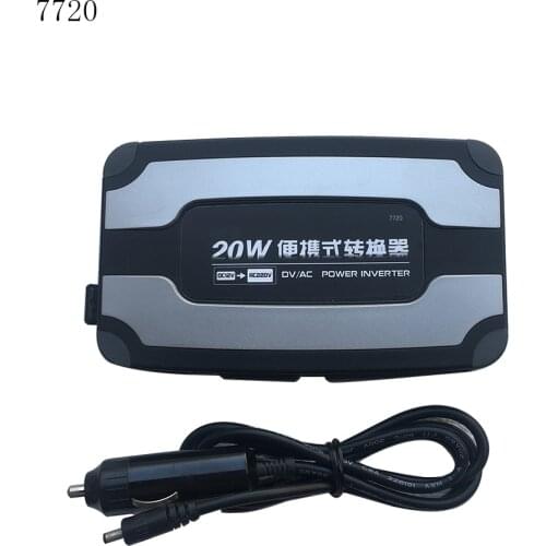 Vehicle Inverter 12V to 220V Mini Car Power Converter With USB