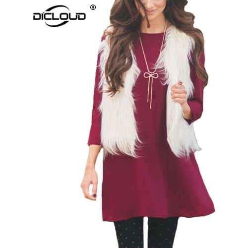 Женские куртки с мехом DICLOUD China At AliExpress