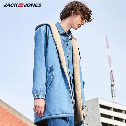 Jack Jones Men's Denim Parkas